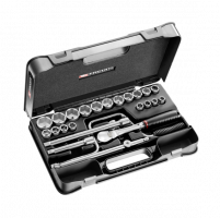 Coffret douil 1/2' 6p mm sl.161 23pc sl.161-3p6 Facom