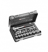 Coffret douil 1/2' 6p mm sl.171 23pc sl.171-3p6 Facom