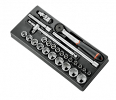 Mod douil 1/2' 6p mm s.161b 26pc mod.s161-46 Facom