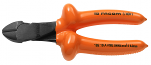Pince coupante isolee fil dur 192.14avse Facom