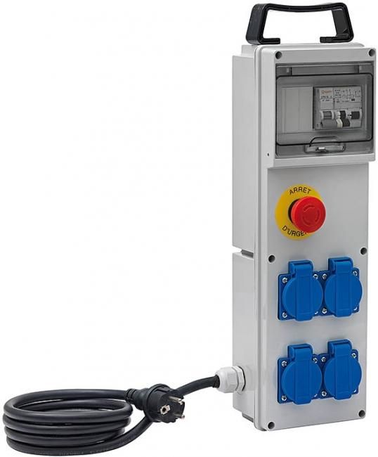 Coffret électrique mobile BD 4 M /16/AU BRENNENTUHL - 1154911