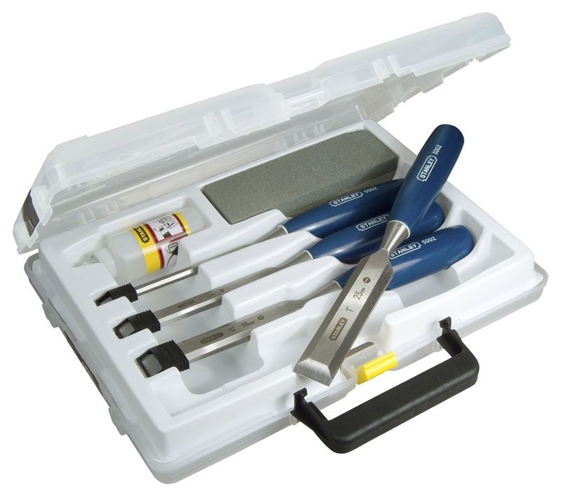 Ciseau A Bois Abs - Jeu De 4Pcs Stanley 0-16-130