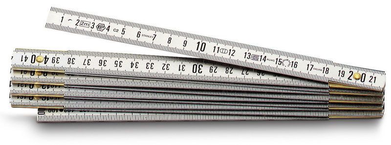 Mesure Pliante 2M X 15Mm Gravemat Duralumin Stanley 0-35-305