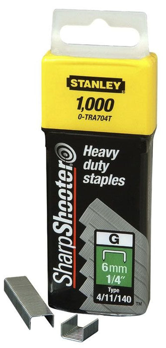 Agrafes 8Mm Type G - Boite De 5000Pcs Stanley 1-TRA705-5T