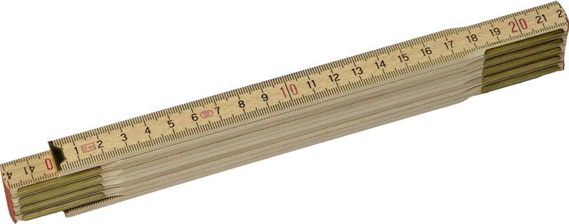 Mesure Pliante 2M X 15Mm Bois Naturel Stanley 0-35-455