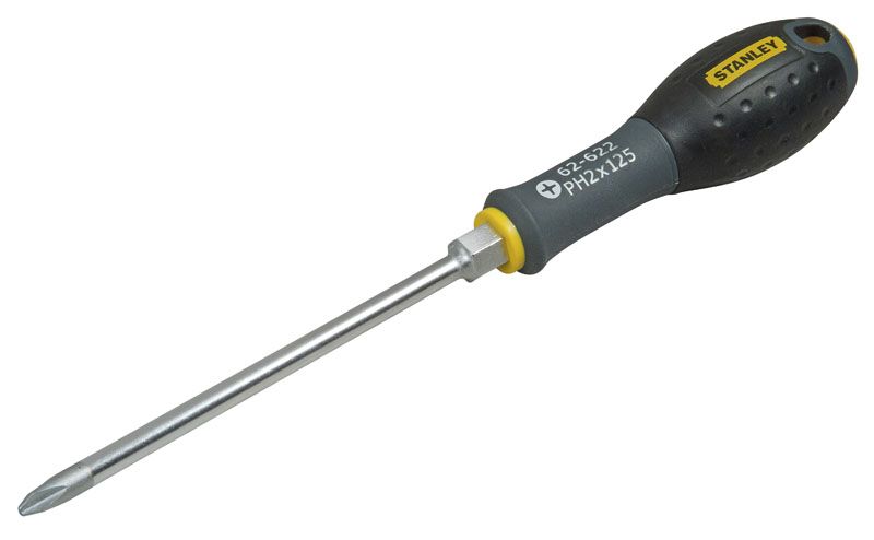 Tournevis Phillips Ph3 8X150Mm Avec Ecrou 6 Pans Fatmax Stanley FMHT0-62623