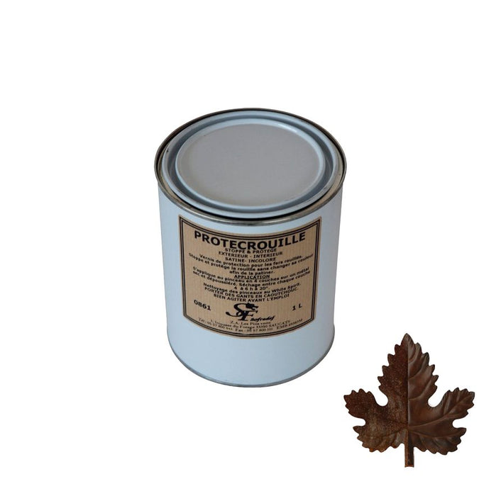 Vernis de protection satiné incolore 1L 0861