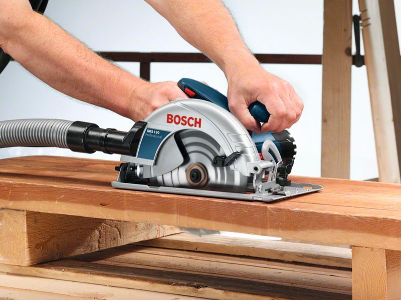 Scie circulaire GKS 190mm Professional Bosch 1400W 0601623000