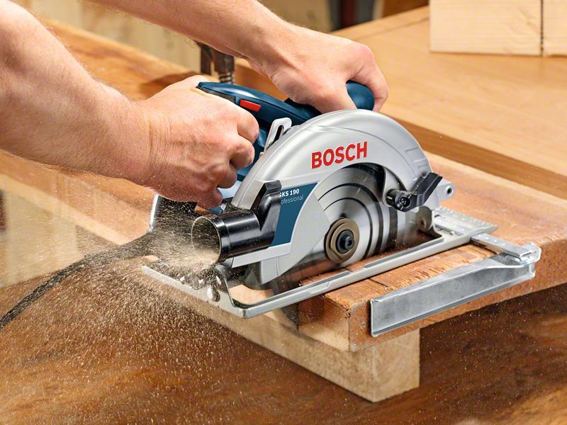 Scie circulaire GKS 190mm Professional Bosch 1400W 0601623000