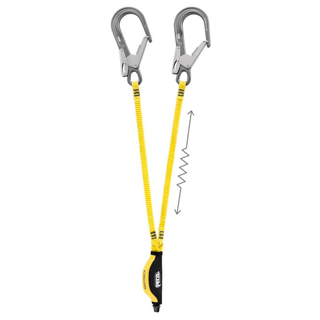Longe double 175cm avec absorbeur d'énergie ABSORBICA-Y PETZL