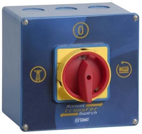 Inverseur de source manuel SDMO R05M pour groupe électrogène monophasé
