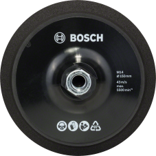 Plateau de Poncage M14 Velcro Ø 150 Bosch 2608612027