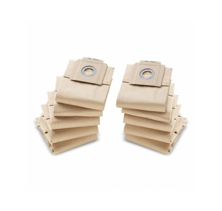 10 sachets de filtres papier Karcher 6.904-333.0