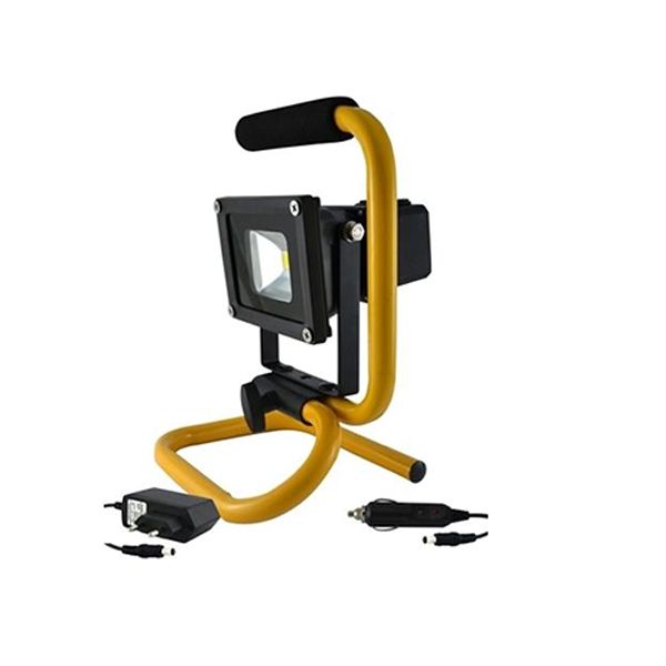 Projecteur portatif LED de chantier 230V gris