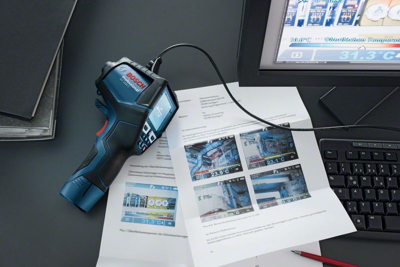Détecteur thermique connecté GIS 1000 C Bosch 601083300