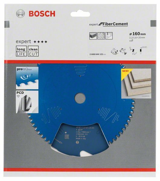 Lame de scie circulaire Expert for Fibre Cement Bosch 2608644121