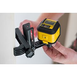 Niveau Laser Croix + Équerrage Cross90 Rouge Stht77502-1 NIVEAU LASER CROIX + EQUERRAGE  CROSS90 - ROUGE Stanley STHT77502-1