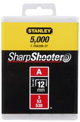Agrafes Type A - En Boite Agrafes 10 mm - 3/8 Type A (1000) Stanley 1-TRA206T