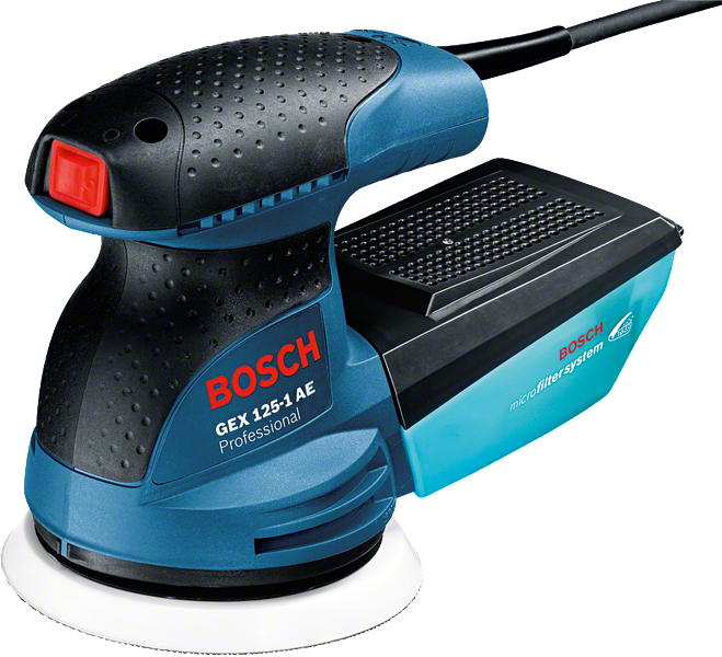 Ponceuse excentrique GEX 125-1 AE Microfiltre - 0601387500 - Bosch